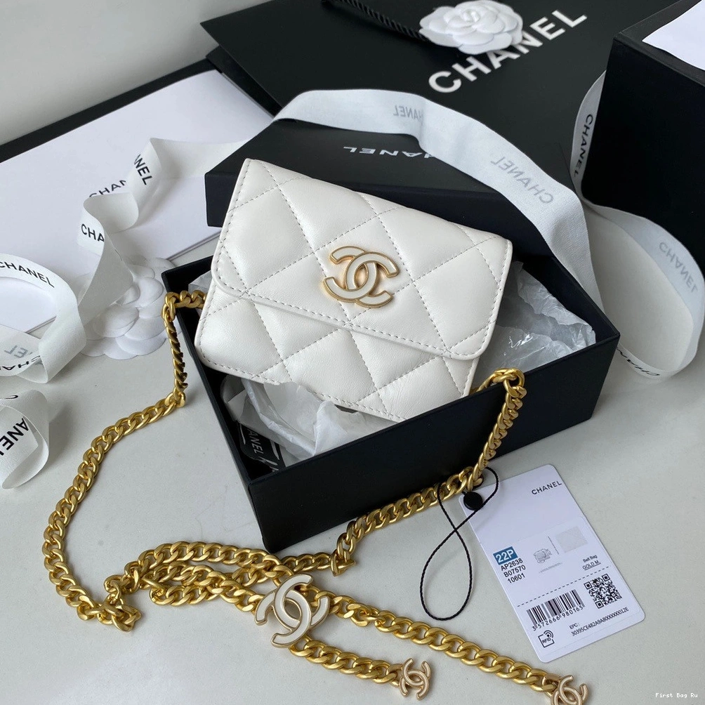 First Bag Ru CHANEL WITH CHANELUTCH CHAIN 0729